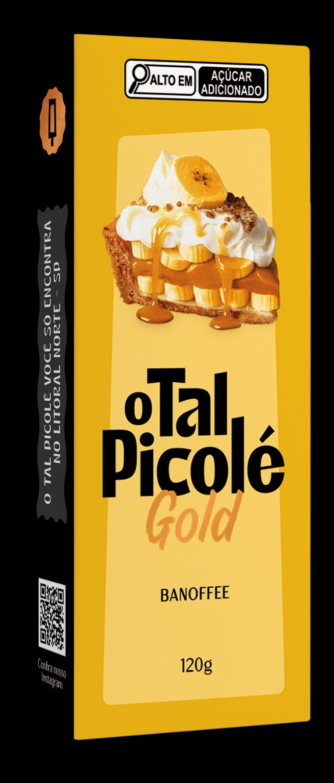 Embalagem Gold Banoffee