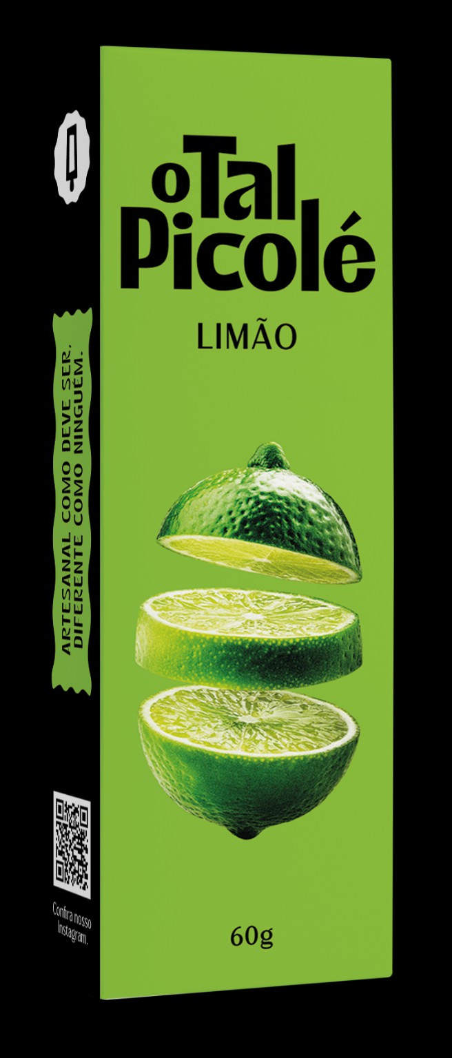 Embalagem do picolé de Limão